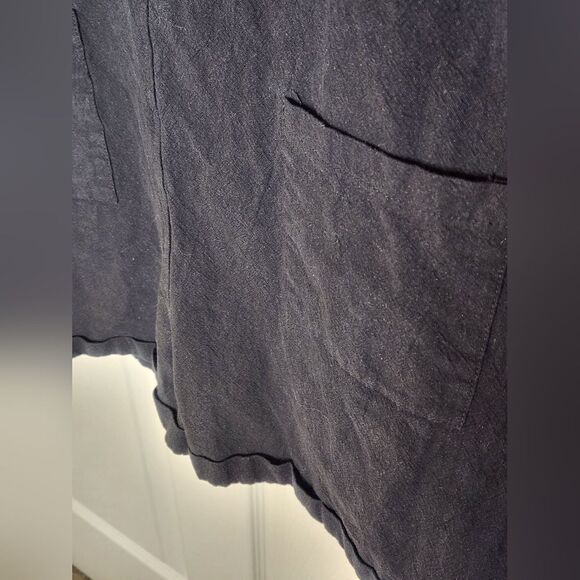 Unbranded L Black Cotton Blend Pockets Women's Overall - Picture 9 of 11